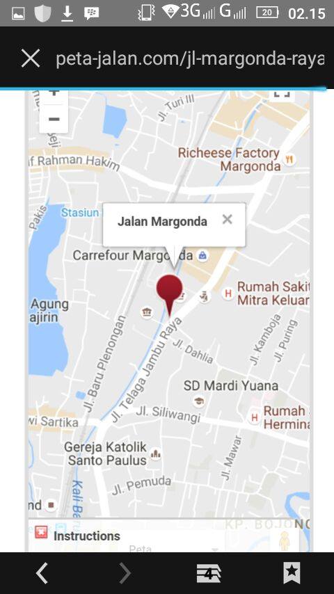 Aneh, Margonda Raya Berubah Jadi Telaga Jambu Raya