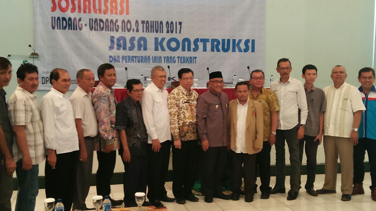 PUPR Kota Depok Gelar Sosialisasi UU Jasa Konstruksi Terbaru