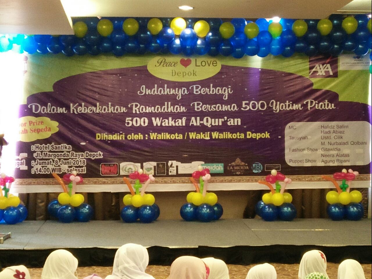 Peace Love Kota Depok Bantu Pemerintah Berantas Kemiskinan