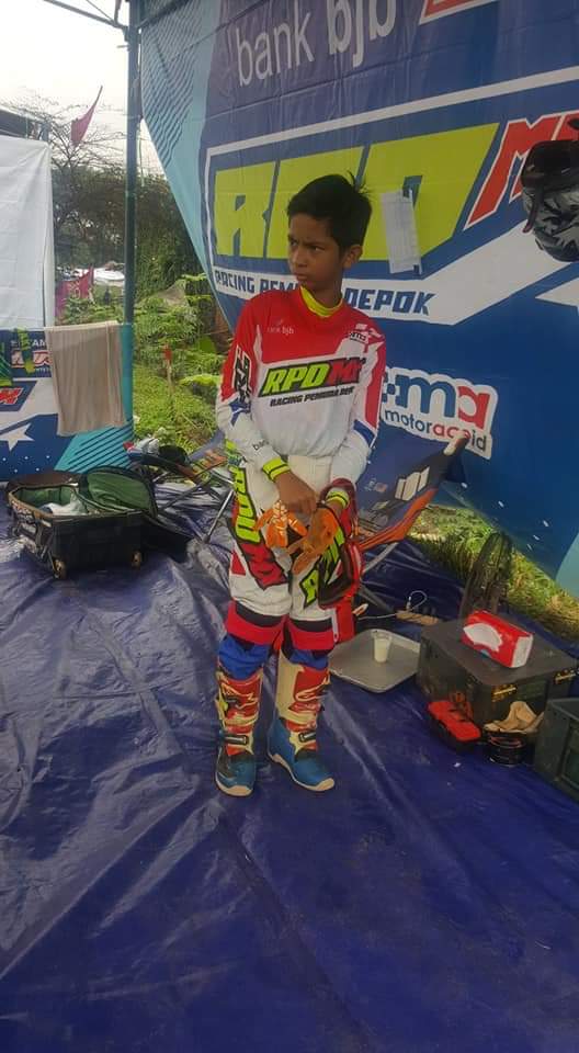 Tercepat Di Kualifikasi Seri 1 Kejurda MX Jabar 2019, Rauuf Targetkan Naik Podium