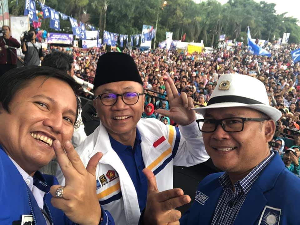 Kampanye Akbar PAN Di Sawangan Bikin Putra Presiden ILC Merinding
