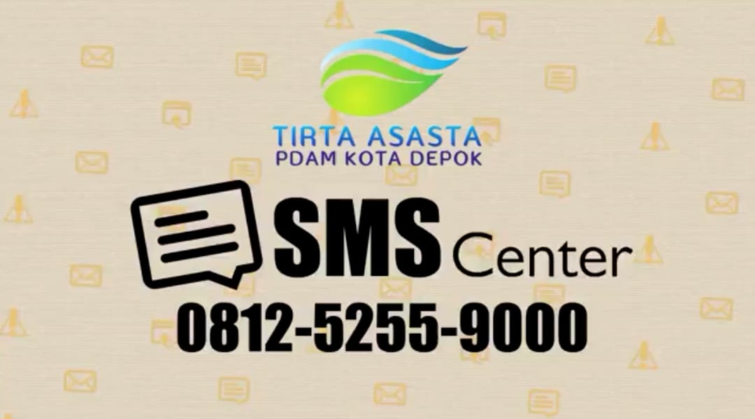 SMS Center Permudah Pelanggan PDAM Depok Mengecek Tagihan