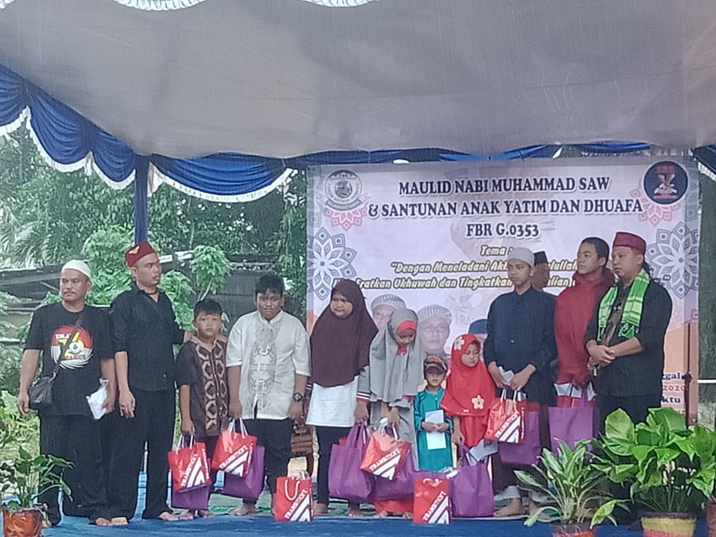 Santunan Yatim Sekaligus Wujud Kepedulian FBR G.0353 Cimanggis