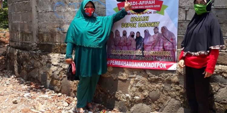 Ribuan Emak-Emak Militan Bergerak Menangkan Pradi-Afifah