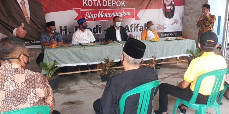 Inginkan Suasana Baru, RW se Kelurahan Bhaktijaya Dukung Pradi-Afifah