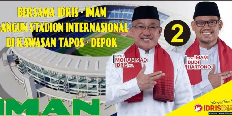 Cuma Halu, Bangun Stadion Internasional Bukan Program Idris-Imam