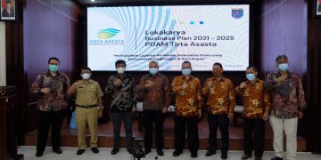 PDAM Tirta Asasta Gelar Lokakarya Business Plan 2021-2025
