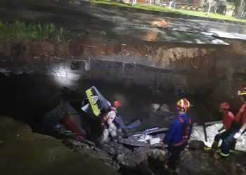 Longsor Kembali Terjadi Pada Titik Yang Sama Di Kawasan GDC