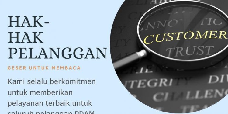 Penting! Ini Hak Dan Kewajiban Pelanggan PDAM Tirta Asasta Kota Depok