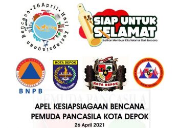 Pemuda Pancasila Kota Depok Gelar Apel Serentak Peringati Hari Kesiapsiagaan Bencana