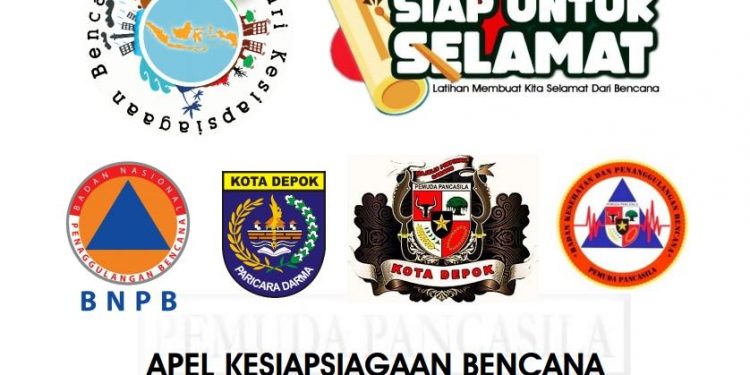 Pemuda Pancasila Kota Depok Gelar Apel Serentak Peringati Hari Kesiapsiagaan Bencana
