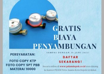 Perluas Wilayah Pelayanan, PDAM Depok Terus Tambah Jaringan Baru