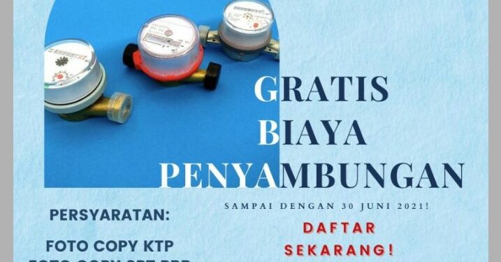 Perluas Wilayah Pelayanan, PDAM Depok Terus Tambah Jaringan Baru