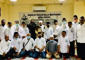 Pengajian Bulanan Majelis Taklim Balai Wartawan Kota Depok