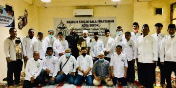 Pengajian Bulanan Majelis Taklim Balai Wartawan Kota Depok