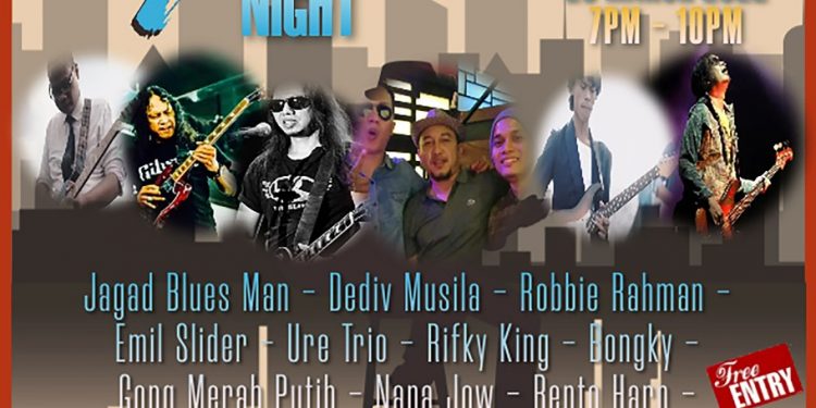 Yeachh ! BLUES NIGHT 25 Maret, Depok Kembali Menggebrak