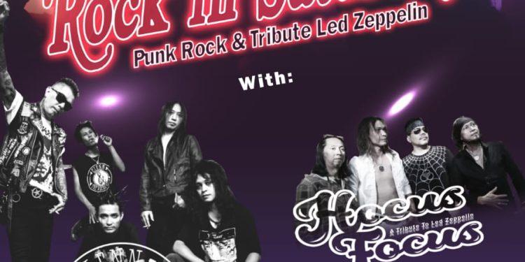 Rock In Saturday Punk Rock and Tribute Led Zeppelin Di Star Live Kemang