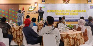 Rayakan Harpelnas 2022, Tirta Asasta Depok Gelar Apresiasi Pelanggan Terbaik