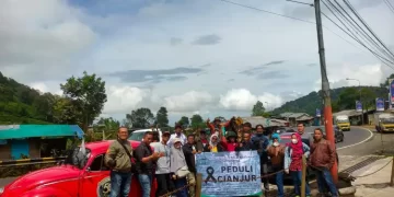 Majelis Taklim Balai Wartawan Peduli Bencana Gempa Bumi di Cianjur