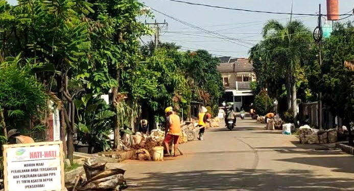 Tirta Asasta Depok Lakukan Revitalisasi PJDU Di Kelurahan Tugu Cimanggis