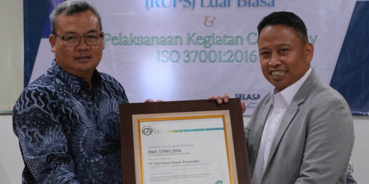 PT. Tirta Asasta Raih ISO 37001:2016 Dan Gelar Sosialisasi Perpipaan