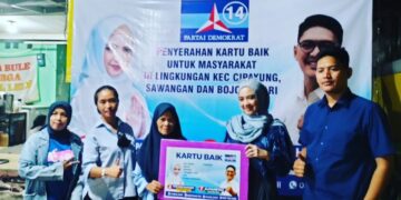 HUT Demokrat ke 22, Inggrid Kansil Launching Kartu BAIK
