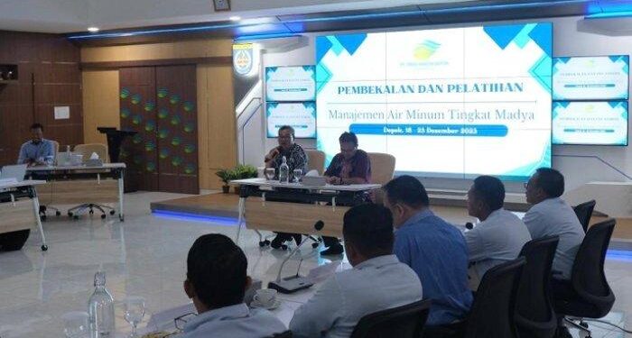 Tirta Asasta Depok Gelar Diklat Dan Sertifikasi Manajemen Air Minum Tingkat Madya