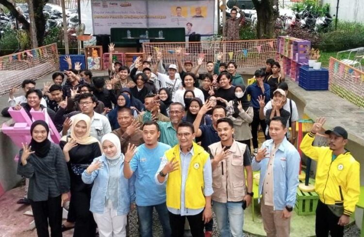 Azhar Adam Ajak Kaum Muda Depok Ke TPS Di 14 Februari Nanti