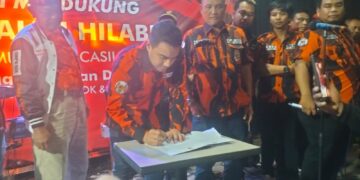 Pemuda Pancasila Depok Solid Mendukung Nofel Saleh Hilabi