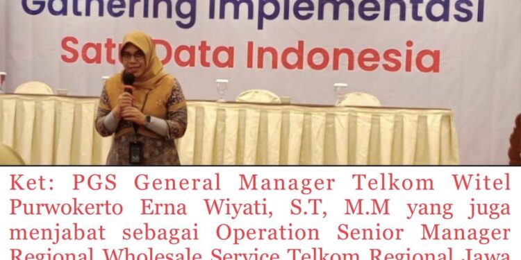 TELKOM WITEL PURWOKERTO MENDUKUNG GOOD GOVERNANCE MELALUI IMPLEMENTASI SATU DATA INDONESIA