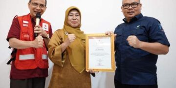 PT Tirta Asasta Raih Penghargaan Penyumbang Tercepat Bulan Dana PMI 2023