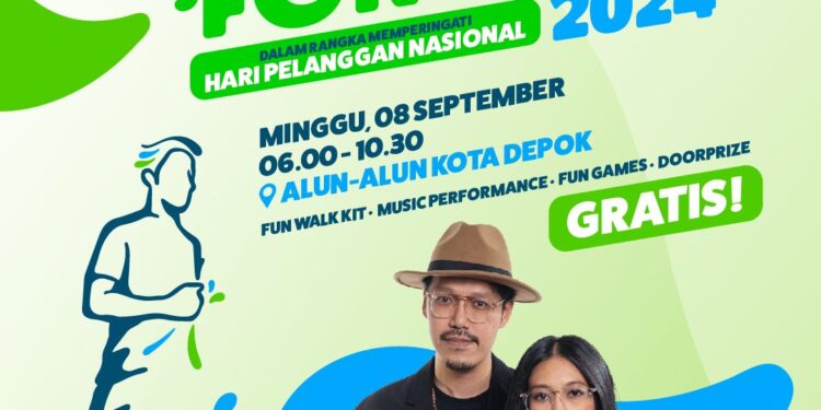 Dekatkan Diri Ke Masyarakat, Tirta Asasta Gelar Fun Walk Dan Bagi-Bagi Doorprize