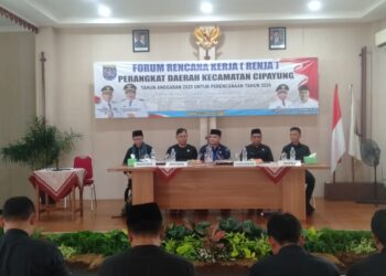 Forum Perangkat Daerah Kecamatan Cipayung Gelar Penyusunan Rencana Kerja