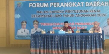 Forum Perangkat Daerah Kecamatan Limo Gelar Penyusunan Rencana Kerja