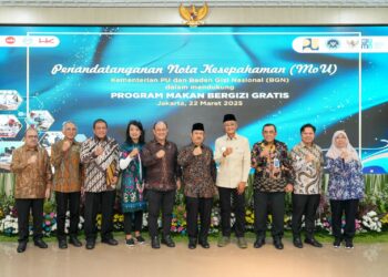 JALIN KERJASAMA DENGAN KEMENTERIAN PU DAN BGN, HUTAMA KARYA AKAN BANGUN DAPUR UMUM PROGRAM MBG DI JAMBI