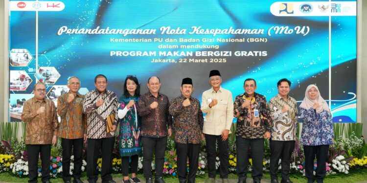 JALIN KERJASAMA DENGAN KEMENTERIAN PU DAN BGN, HUTAMA KARYA AKAN BANGUN DAPUR UMUM PROGRAM MBG DI JAMBI