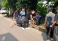 Menyambut HUT ke-26 Kota Depok, RW 015 Kemiri Muka Gelar Aksi Bersih-Bersih