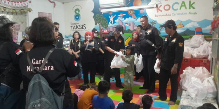 GN NKRI Gelar Bakti Sosial Kepada PAUD Sandi