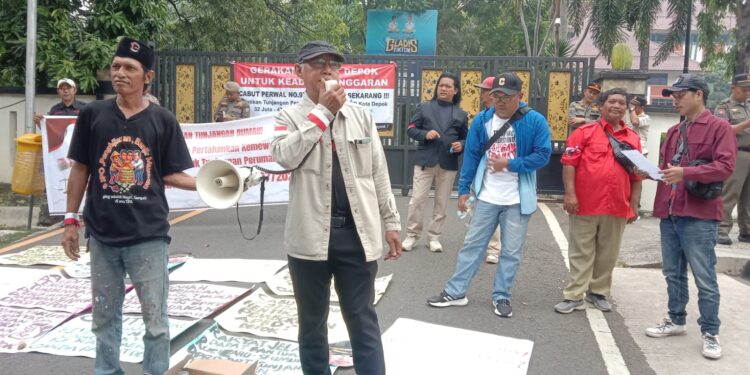 Garda Rakyat Depok Sampaikan Maklumat Terkait Tunjangan Perumahan Anggota DPRD Depok
