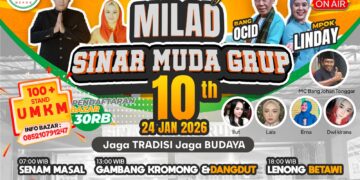 Rayakan Dekade Pertama, Sinar Muda Grup Hadirkan 150 UMKM dan Pentas Seni di Depok