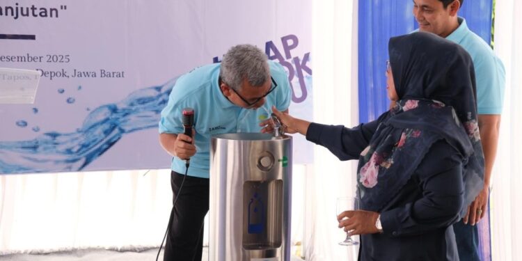 Air Langsung Minum Hadir Di Permukiman, Tirta Asasta Depok Luncurkan ZAMP