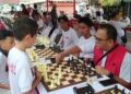 Jaring Bibit Atlet Muda, Fransiscus Samosir Gelar Street Chess Competition di HUT ke-53 PDIP