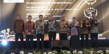 Tirta Asasta Depok Borong Penghargaan Di Ajang TOP BUMD Award 2026