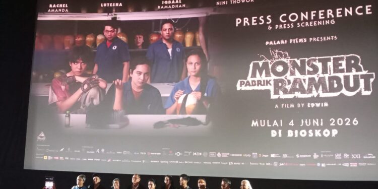 Monster Pabrik Rambut Film Horor Karya Edwin Tayang 4 Juni 2026 di Bioskop